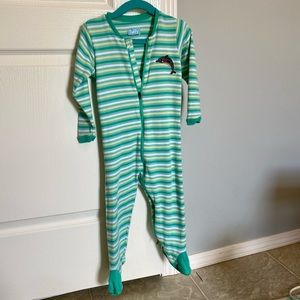 Cute dolphin footed sleeper